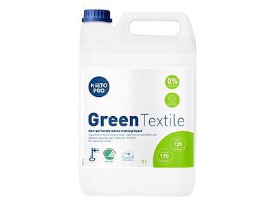 Tøjvask Flydende Kiilto Pro Green Textile 5ltr Svanemærket u. Parfume til alle