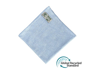Microfiberklud Super Tentax 40x40cm Svanemærket Blå 70% genanvendt