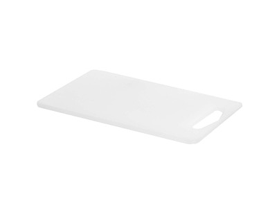 Skærebræt 255x149x6.5 mm PE Plast Hvid