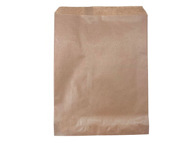 Bagerpose 1.5kg Rektangulær L200xB260+20mm Papir 40gr Brun