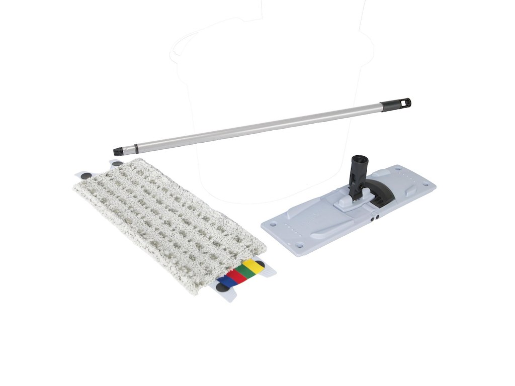 Moppesæt UltraSpeed Mini med Moppe 34cm/Fremfører/Teleskopskaft