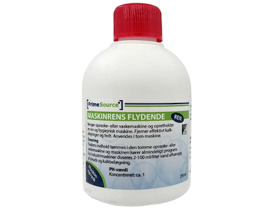 Maskinopvask Maskinrens Flydende Prime Source Ren 250ml til tom maskine