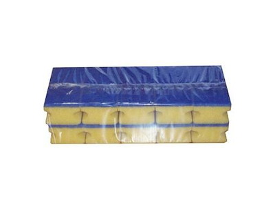 Skuresvamp 135x65x45 mm med Håndgreb Blå