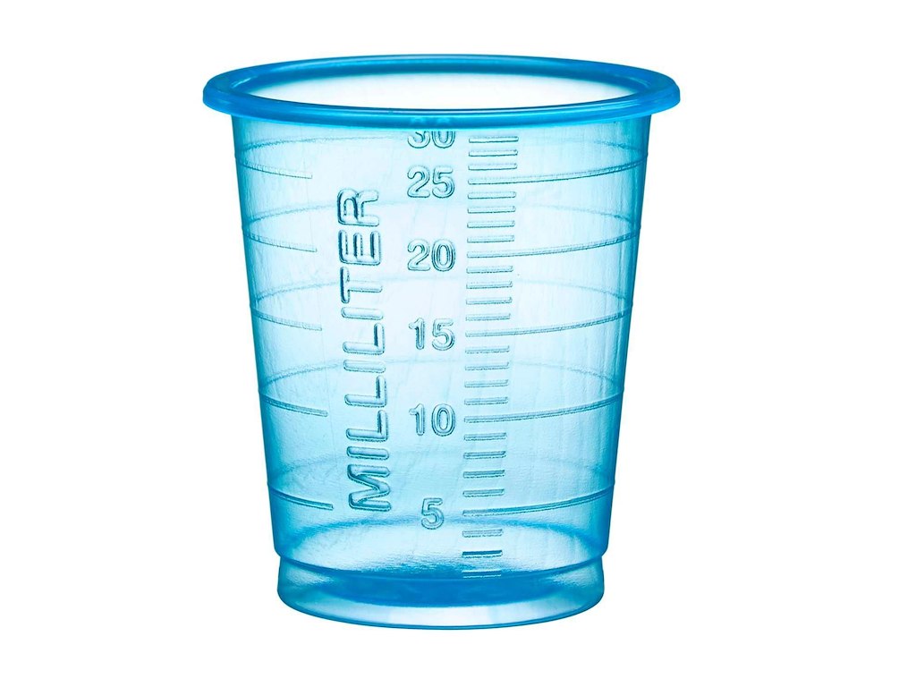 Medicinbæger 30 ml PP Eco Blå
