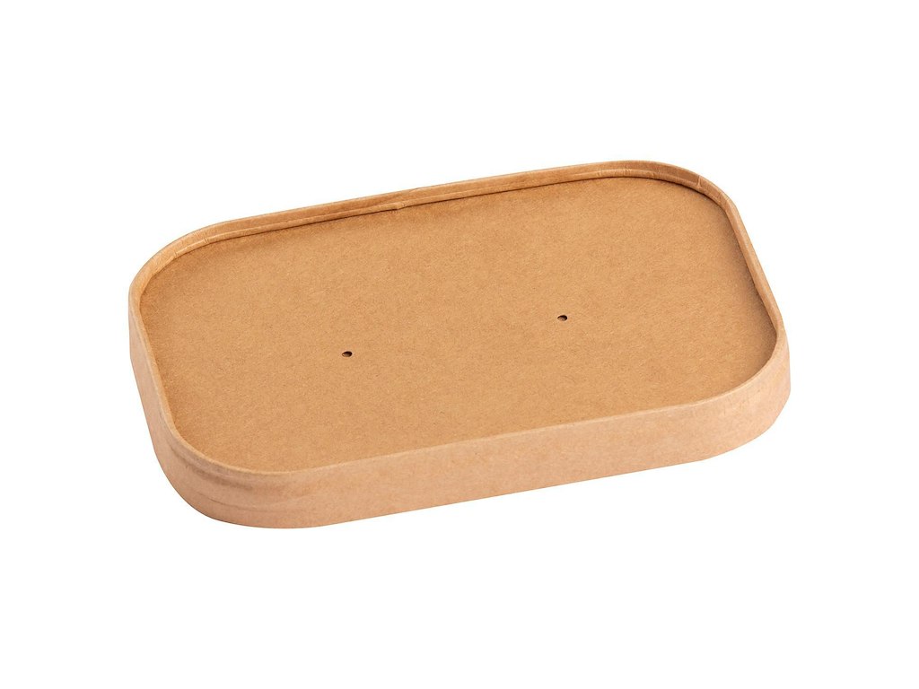 Låg Catersource til 125461,125462,125463,124816 178x129x40 mm Pap med PE  Brun