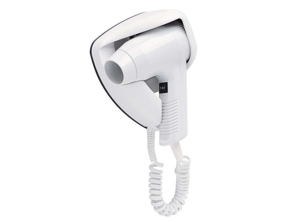 Hårtørrer Piccolo 1200W Vægmontering 145x86x212 mm Plast Hvid