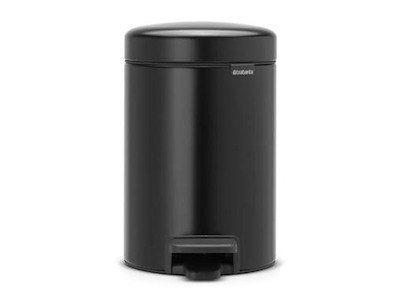 Pedalspand Brabantia Newlcon 3 ltr Mat Sort
