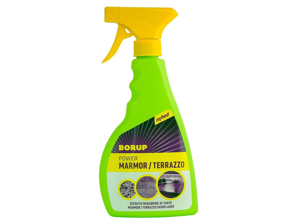 Sanitetsrengøring Borup Power Marmor/Terrazzo med Farve/Parfume 500 ml
