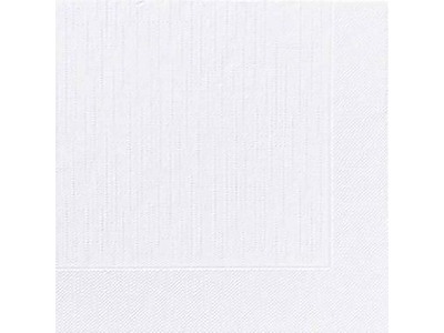 Serviet Duni 33x33cm 1-lag Hvid