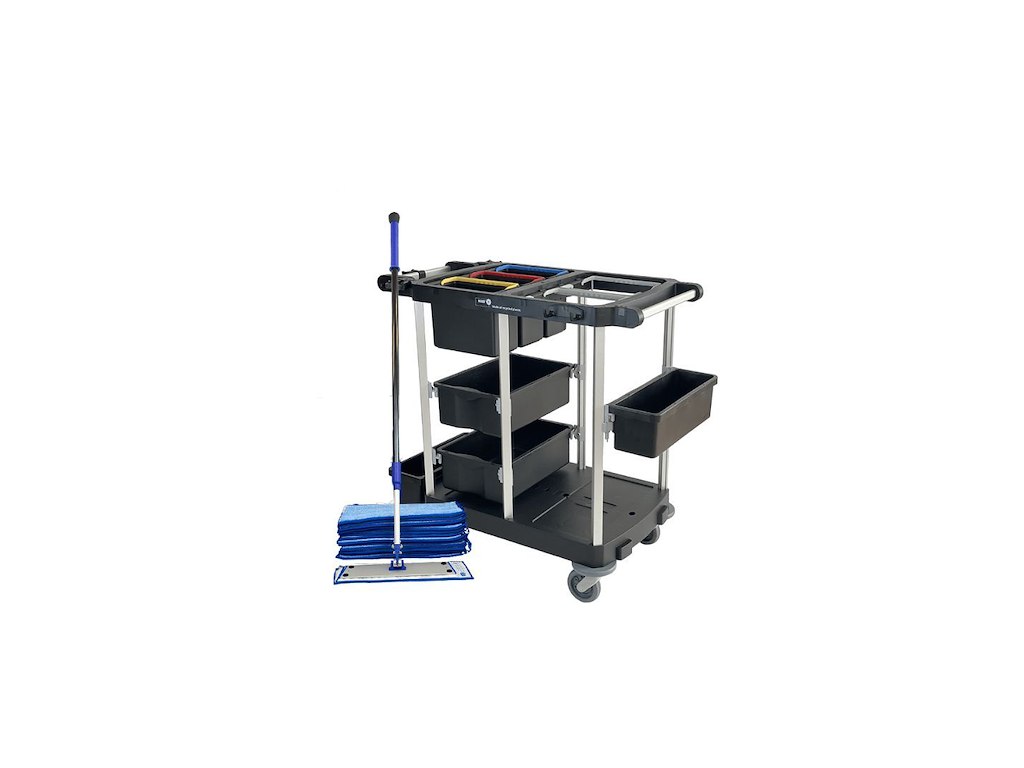 Nordic Recycle Trolley 2.0 - medium åben model - Ready-to-use