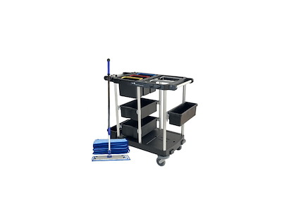 Nordic Recycle Trolley 2.0 - medium åben model - Ready-to-use