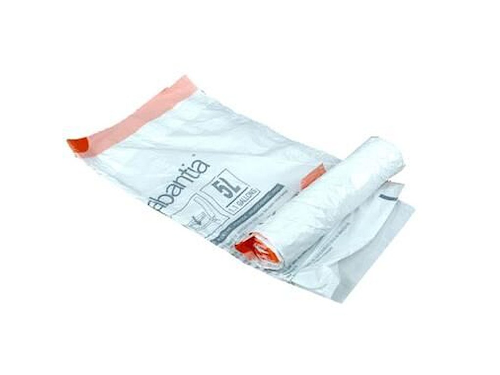 Affaldspose 5 ltr med Snoreluk HDPE