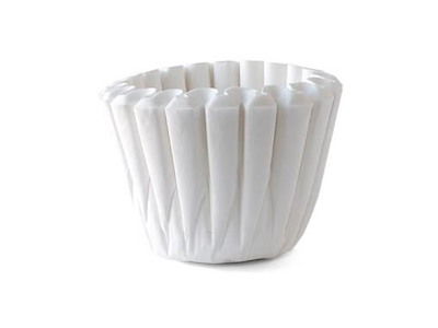 Skålfilter Catersource TCF 10ltr Ø457/Ø152xH153mm papir Svanemærket hvid