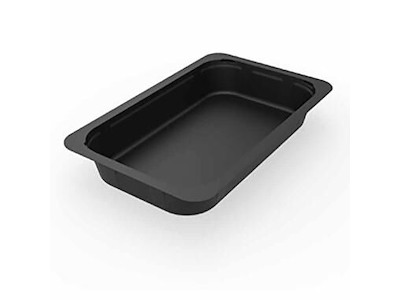 Bakke 1-rum 1/4 GN 1180 ml 265x162x40 mm PP Sort