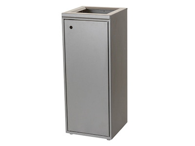 Affaldsstativ 100ltr L360xB360xH865mm med Softclose låg Grå