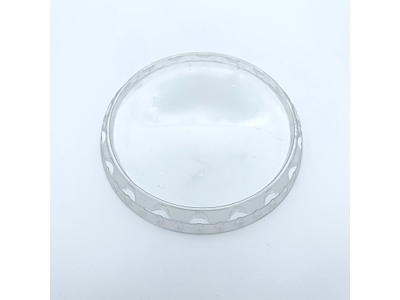 Snap-on låg rund Ø115 mm RPET klar til 7353-1