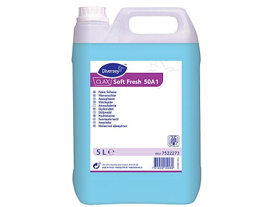 Tøjvask Skyllemiddel Clax Soft Fresh 50A1 med Farve/Parfume 5 ltr Blå