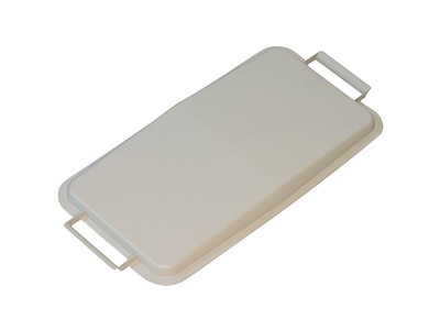 Låg L55xB29cm plast grå til plastbeholder