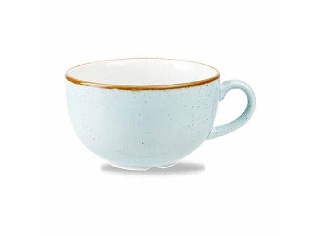 Kop Stonecast Cappuccino 22.7 cl Ø9.5x5.5 cm Porcelæn Lyseblå