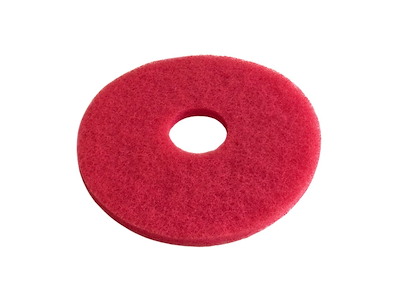 Floorpad Rondeller Nylon Rød - 18"