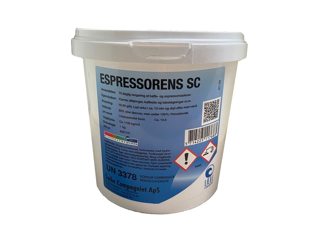 Rensemiddel Pulver SC Espressorens 1 kg
