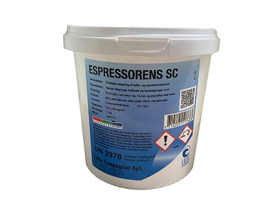 Rensemiddel Pulver SC Espressorens 1 kg