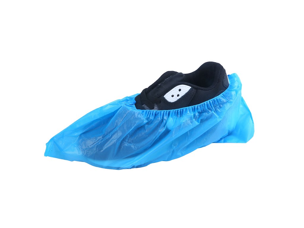 Skoovertræk 41cm 35my CPE blå