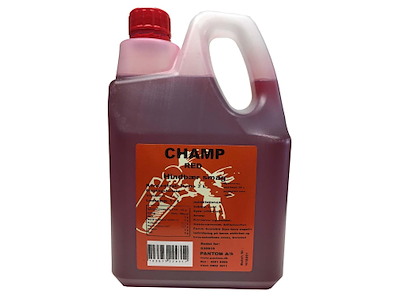 Saft Champ Hindbærsmag 2 ltr Rød