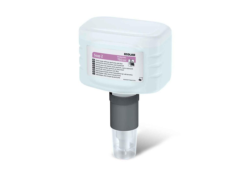 Håndsæbe Ecolab flydende u/farve og parfume 6 x 750 ml