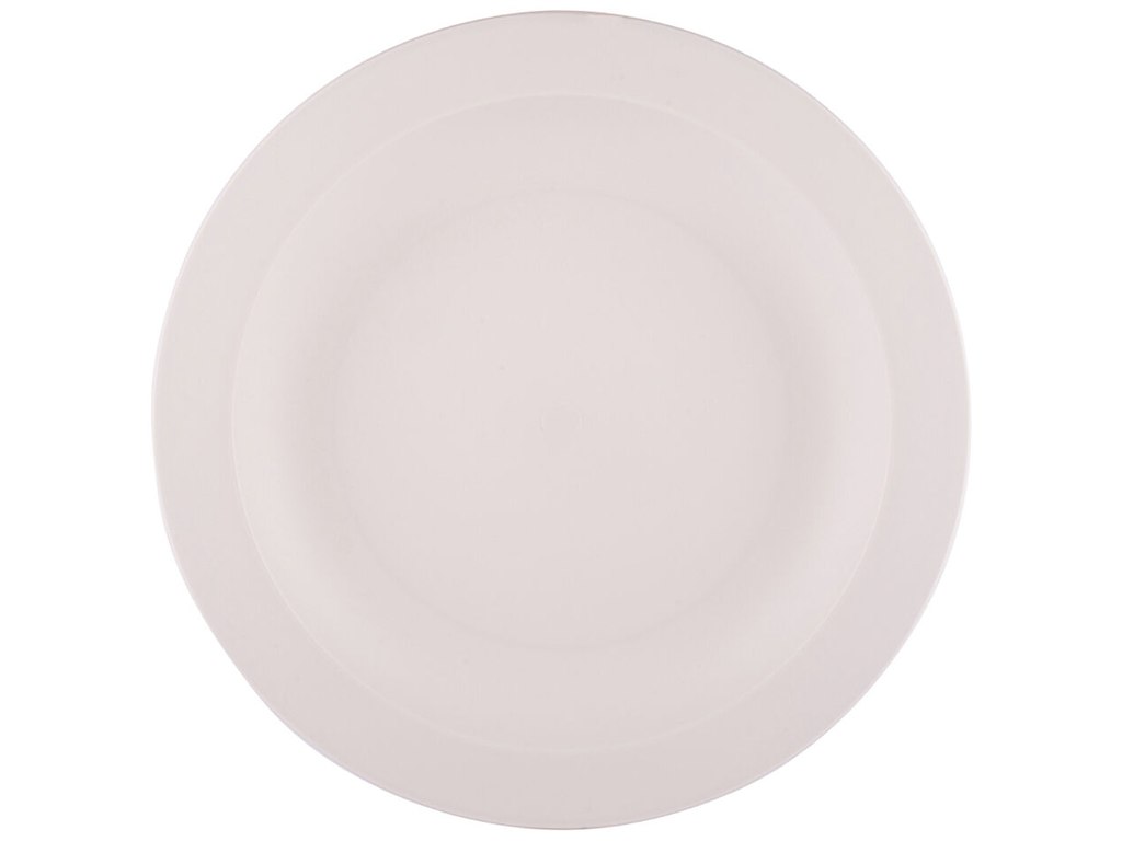 Tallerken Flergangs Ø24,5xH1,8cm PP Beige