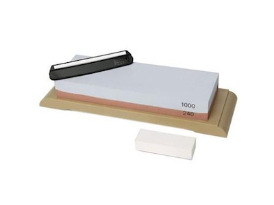 Slibesten Yaxell Ran 240/1000 med Vinkelholder