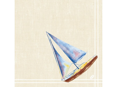 Serviet Dunisoft Airlaid 40x40cm Tide