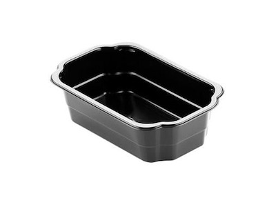 Bakke 1-rum Takeaway 1/4 GN 1750 ml 250x159x70 mm PP Sort