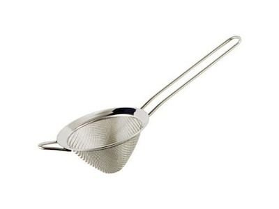 Barsi/strainer Ø85x115 mm med Håndtag Rustfri stål