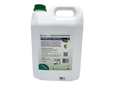 Vaskepleje Prime Source Mild 20 Svanemærket uden Farve/Parfume uden Voks 5 ltr