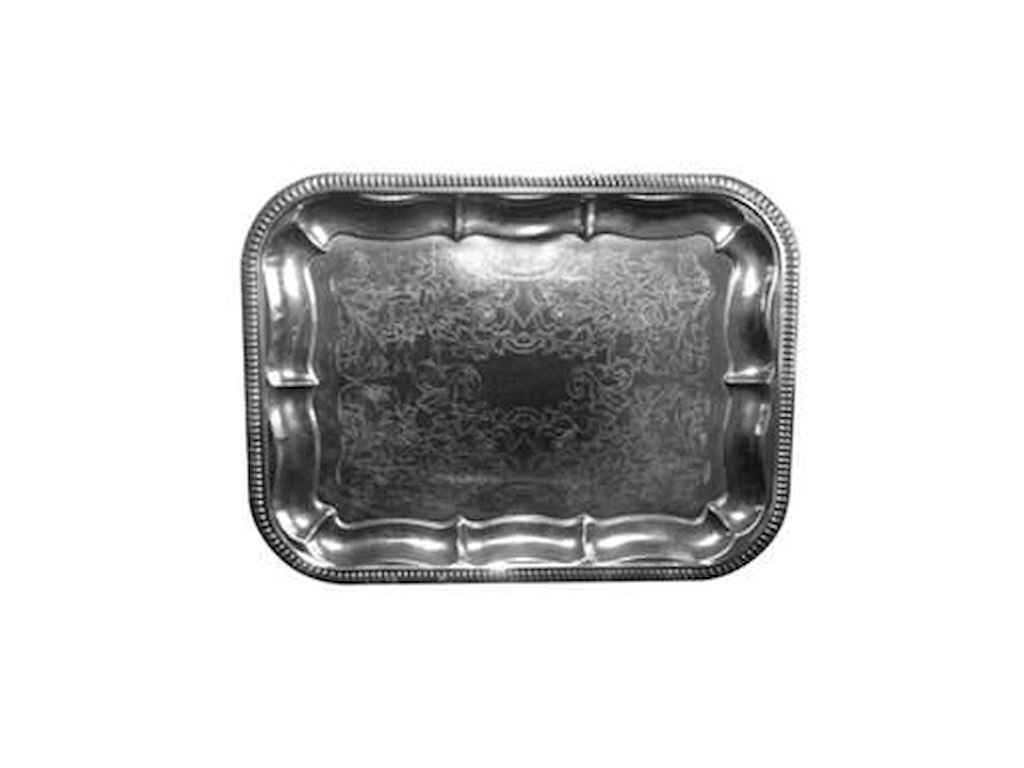 Serveringsfad 31x41 cm Rektangulær Sølvblik