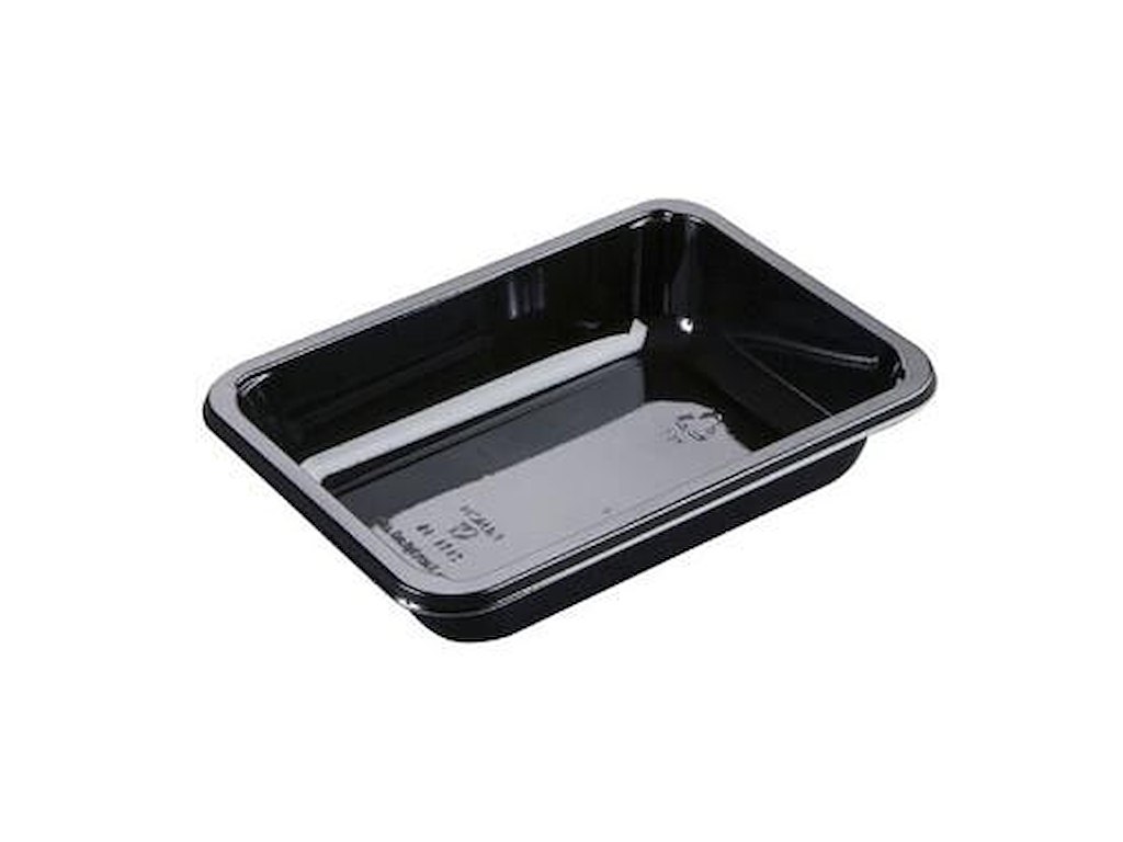 Bakke 1-rum 2171-1K 500 ml 171x127x35 mm CPET Sort