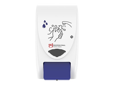 Dispenser Cleanse Hands manuel plast hvid/blå til 2ltr patron