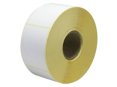 Etiket 48x62 mm Til Tryk Neutral DT Permanent lim Ø38 t/C423