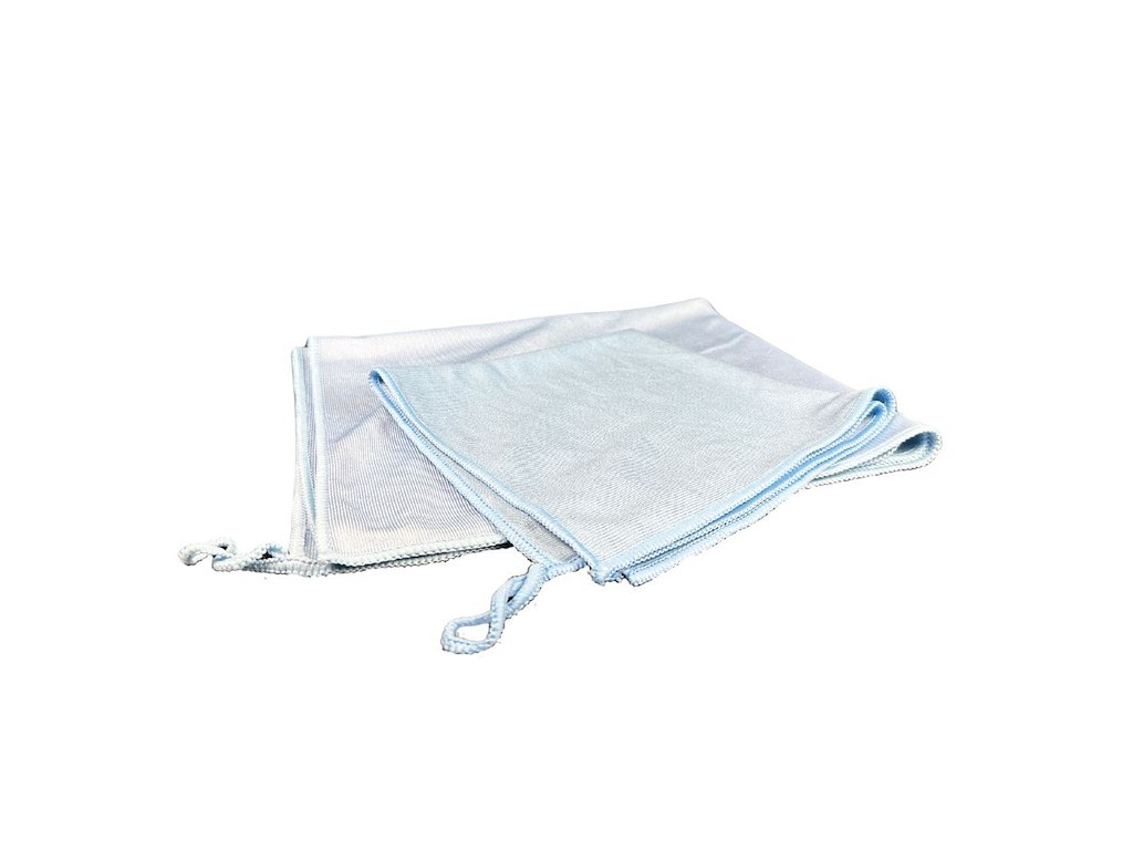 Glasklud (blå), 50x60cm