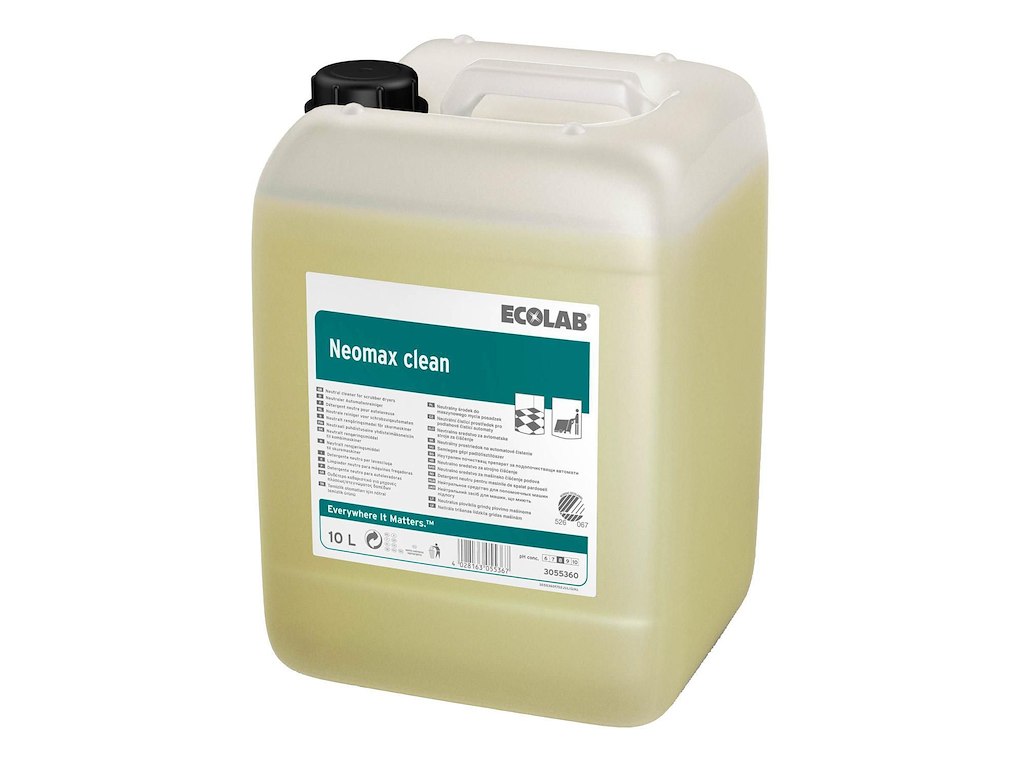 Universalrengøring Gulv Neomax (Neomat) Clean 10ltr u. Parfume til kombimaskine