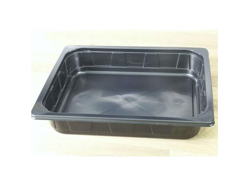 Bakke 1/2 GN 4000 ml PP Sort OMPAK 10 ps x 10 stk/krt