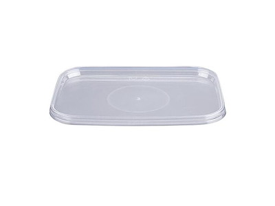 Plastlåg L120xB90xH10mm PP Til 275ml Bøtte 24 stk/ps Klar