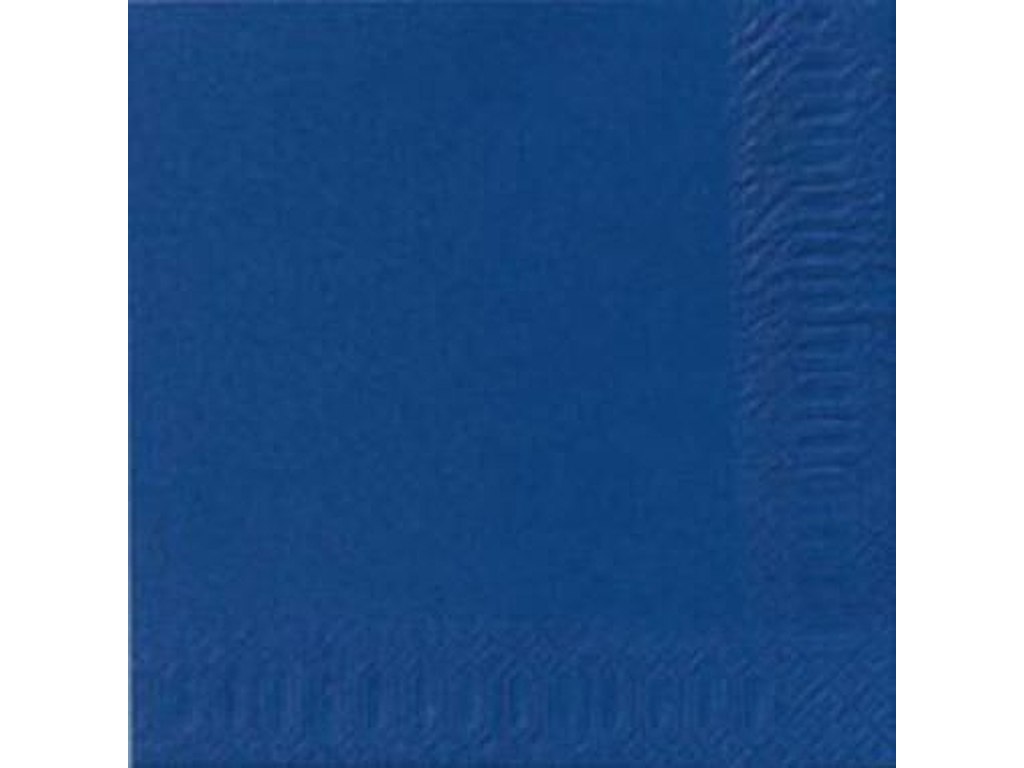 Serviet Duni 33x33cm 3-lag Mørkeblå 125 stk