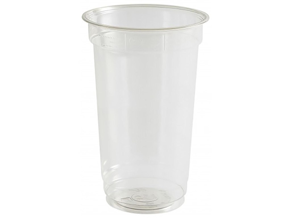 Plastglas 25 cl Ø78 mm EU320 RPET Klar