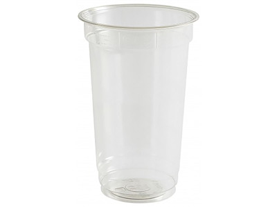 Plastglas 25 cl Ø78 mm EU320 RPET Klar