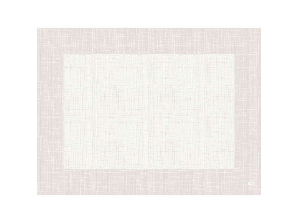 Dækkeserviet Bio Dunicel 30x40cm Linnea hvid