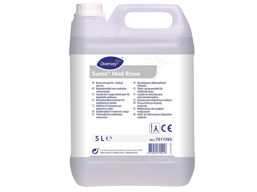 Bækkenskyl Afspænding Suma Med Rinse 5ltr til instrumentvasker