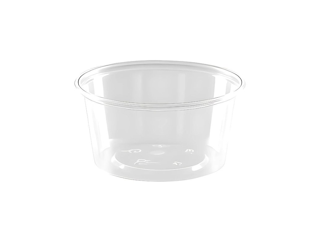 Dressingbæger, 80 ml, Ø72x35 mm, Semi-klar