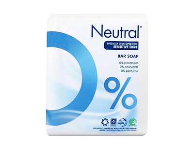 Håndsæbe Fast Neutral Bloksæbe uden Farve/Parfume 2-pak 100 gr/stk